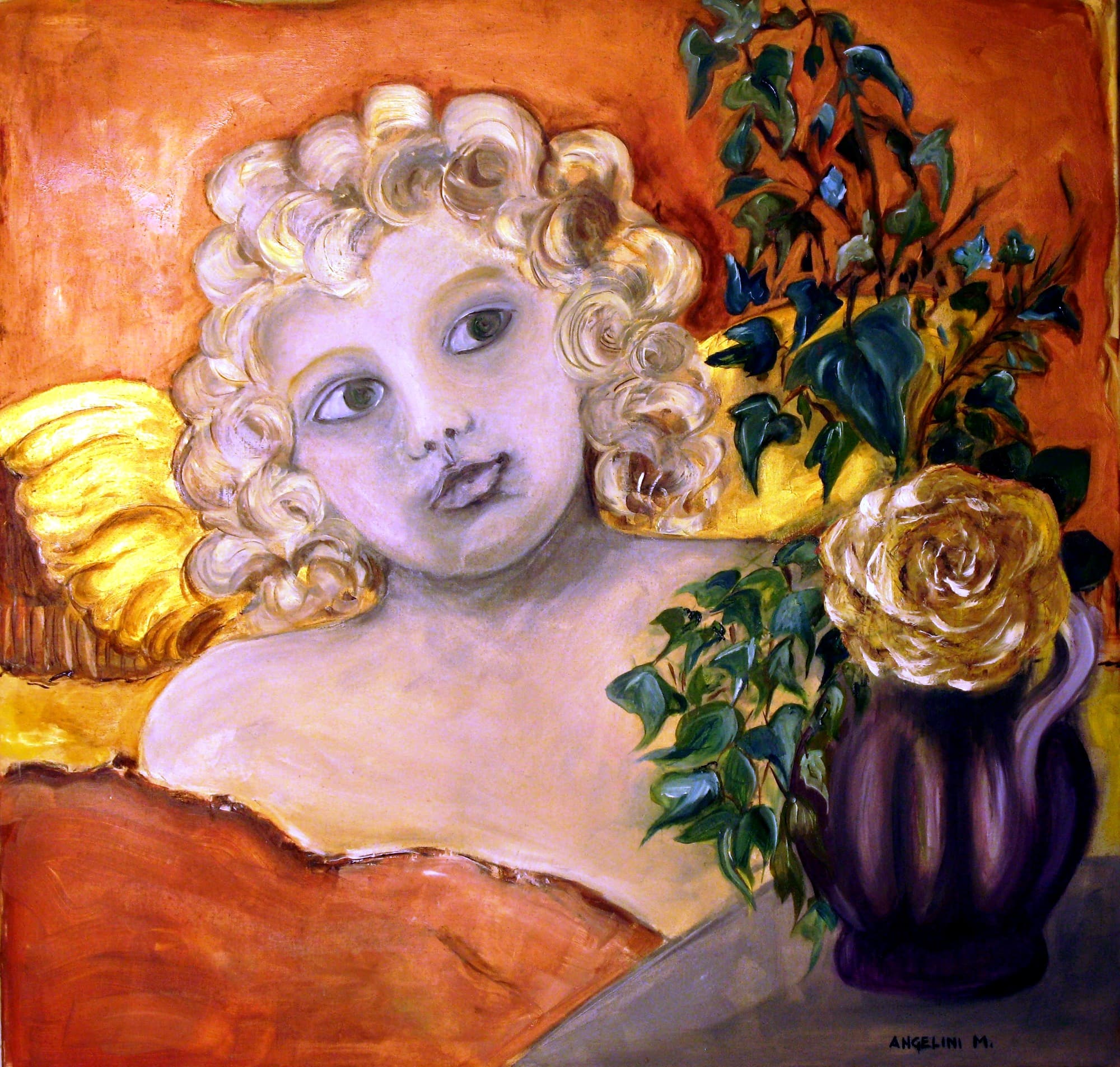 L'enfant aux boucles blondes