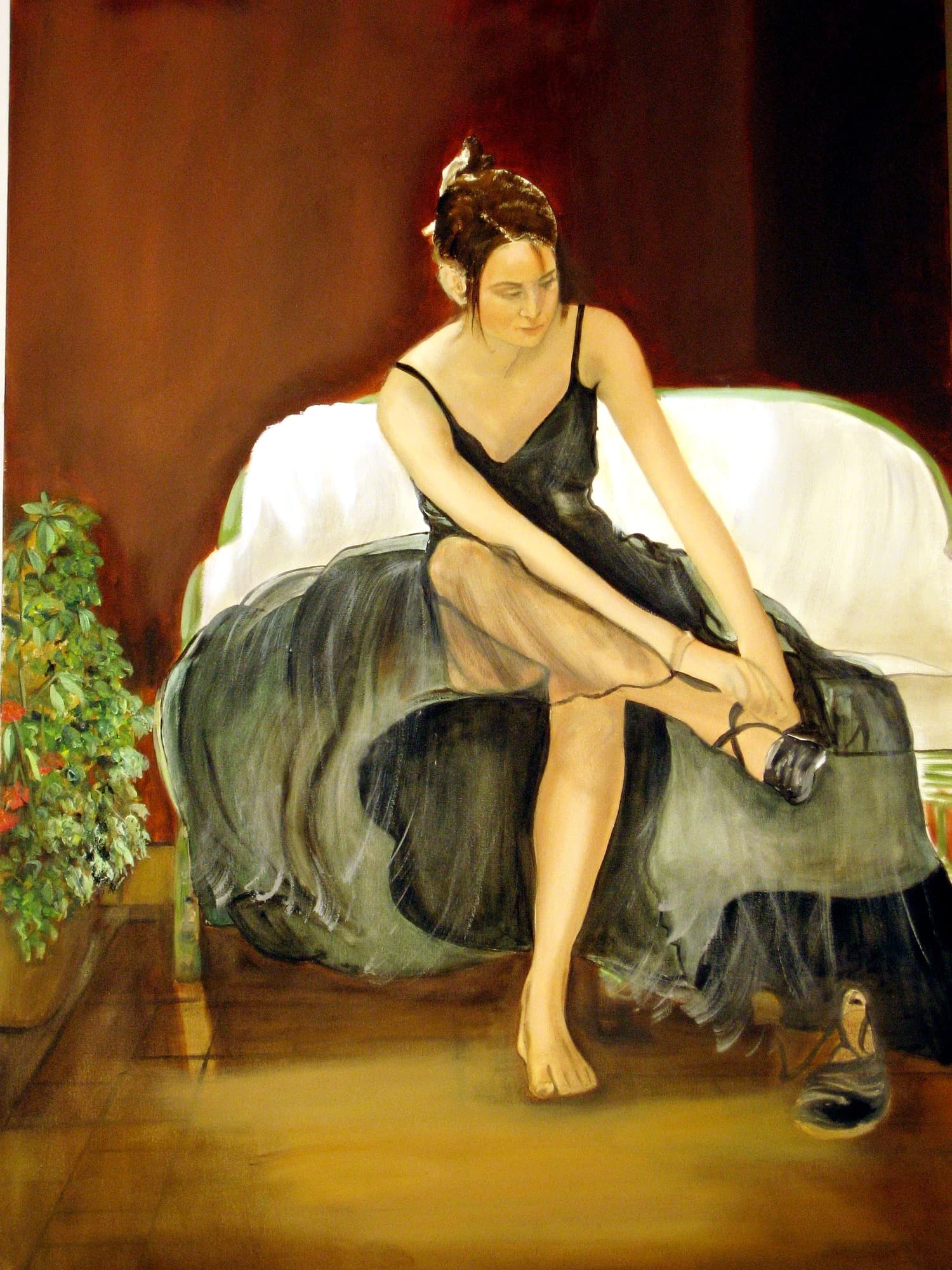 La danseuse au repos