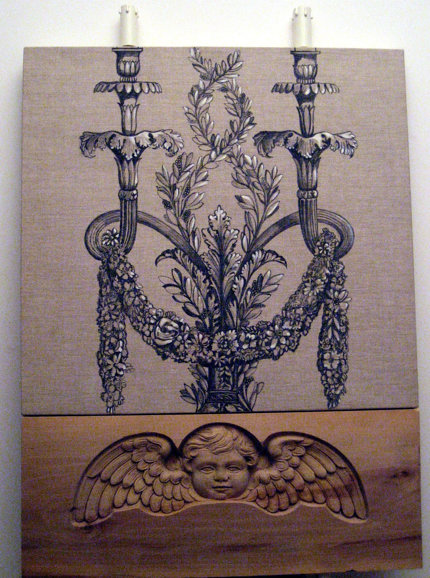 Chandeliers et chérubin