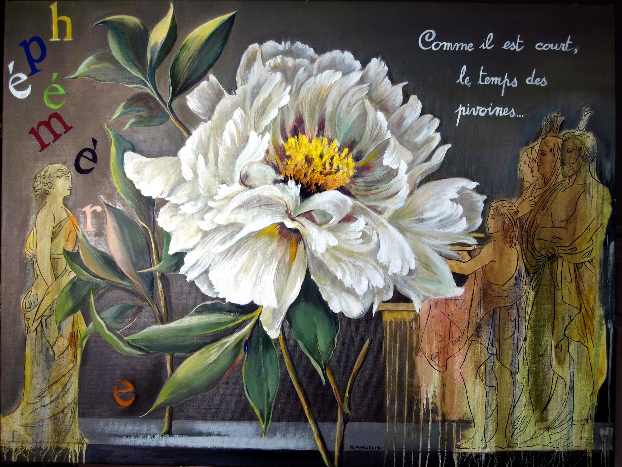 Le temps des pivoines
