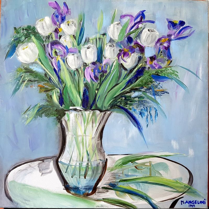 Vase d'iris