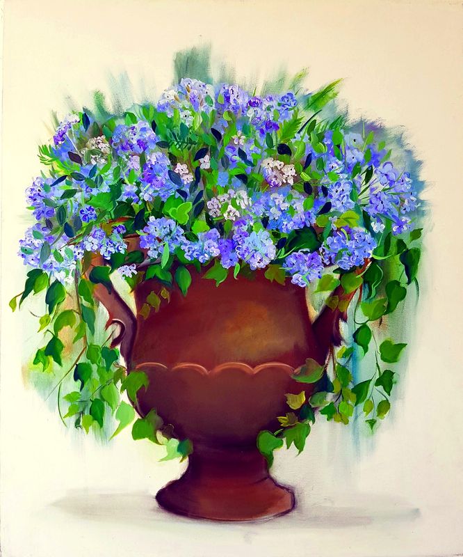 Hortensias en boule