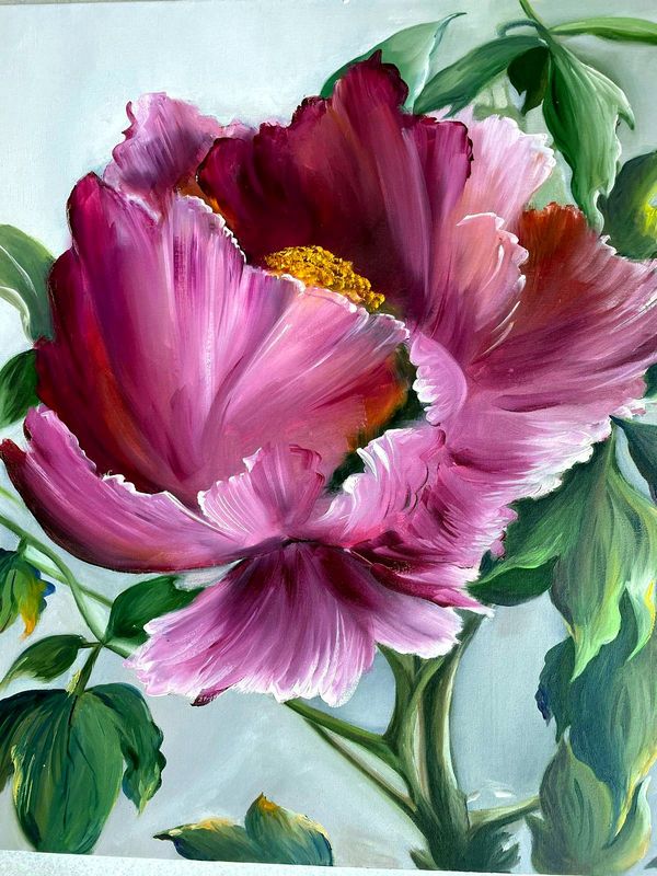 La Grande Pivoine Pourpre
